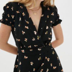 UO Spring Day Midi Wrap Dress (S)